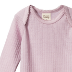MER ESS L/S BODYSUIT POINTELLE | Lilac-Extra Img - 1