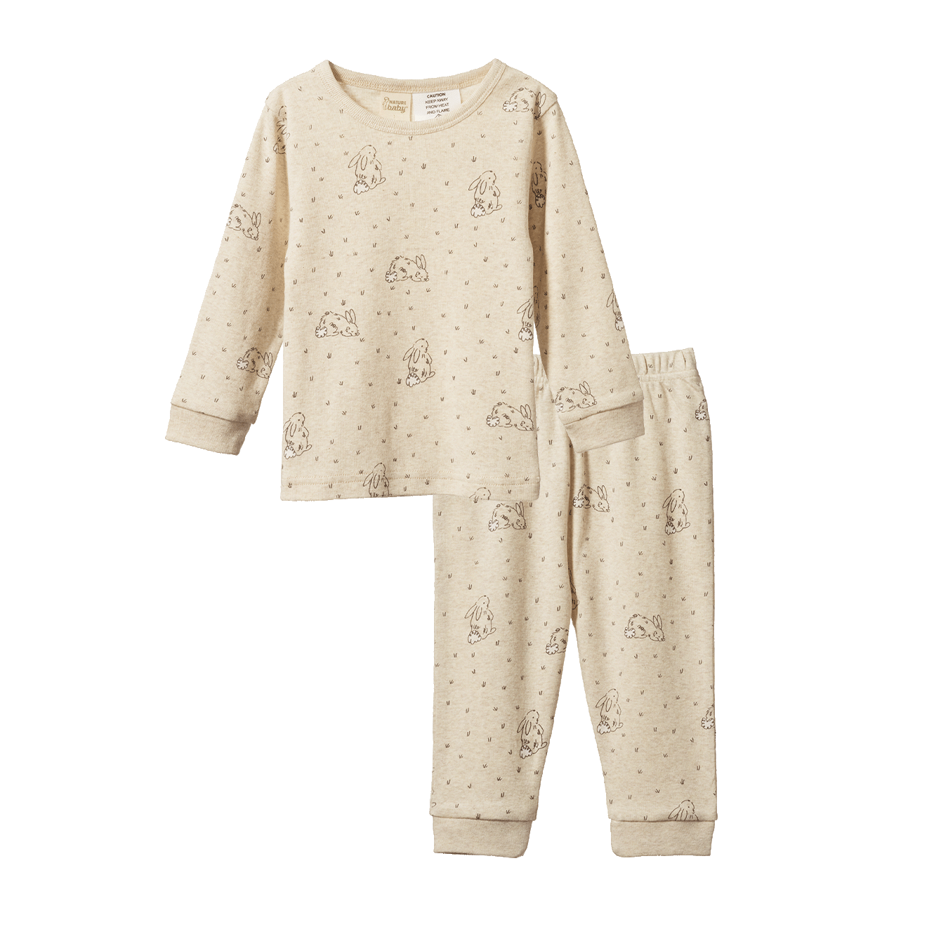 2Pc Long Sleeve Pyjamas - pj sets - Nature Baby