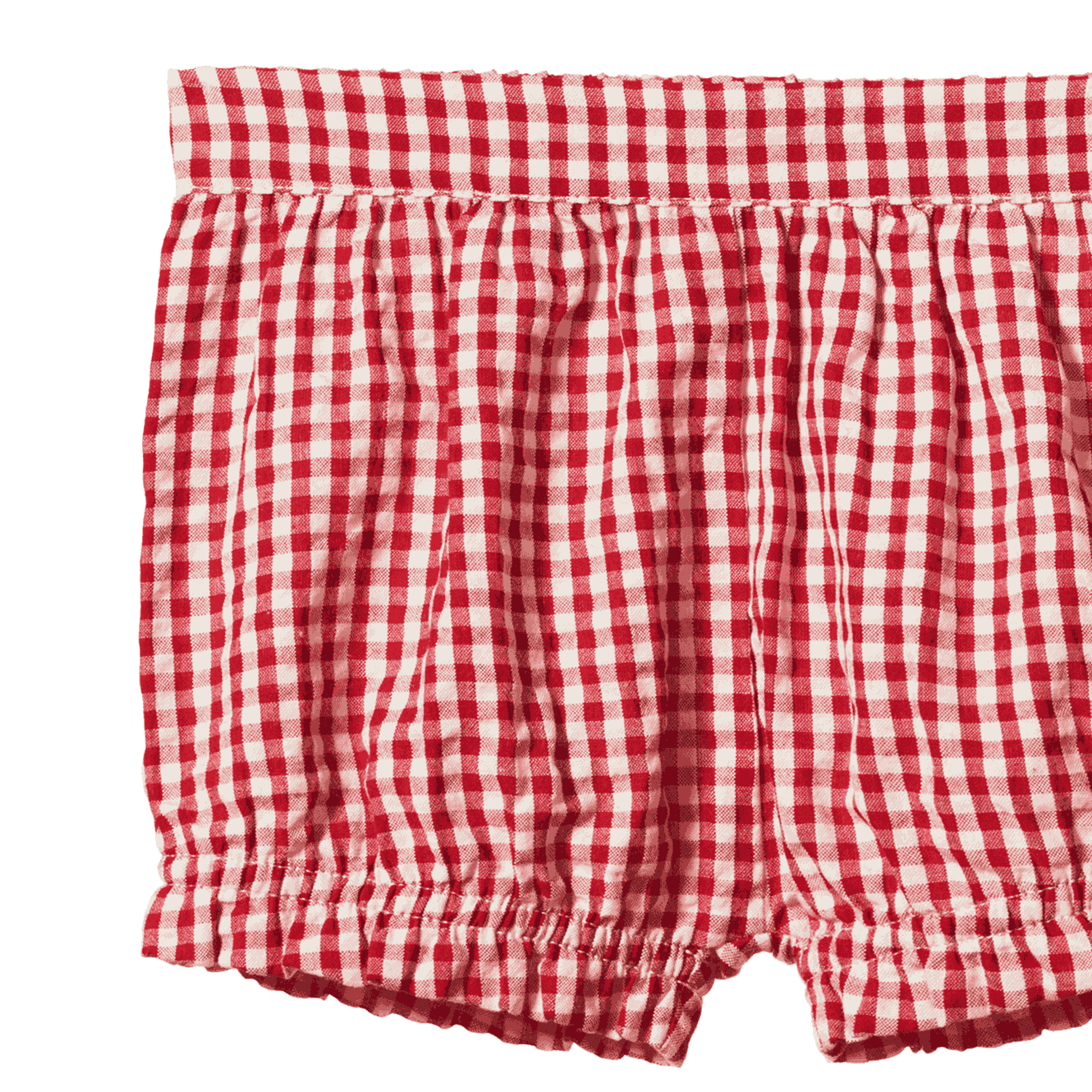 BETTY SHORTS | Red Check-Extra Img - 1