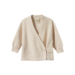 CECIL CARDIGAN | Oatmeal Marl-Web-front