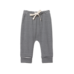 DRAWSTRING PANTS | Navy Stripe-Web-front