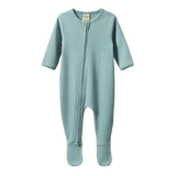 DREAMLANDS SUIT COTTON RIB | Powder Blue-Web-front