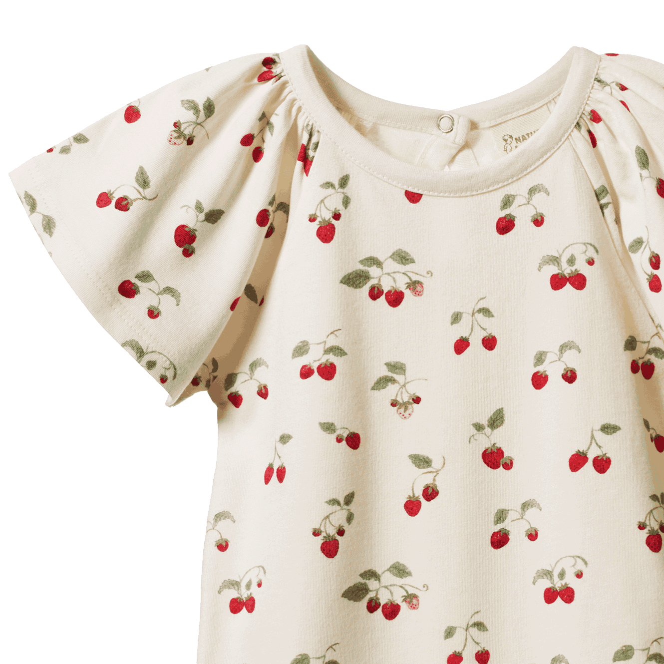 FAYE BODYSUIT | Strawberry Blush Print-Extra Img - 2