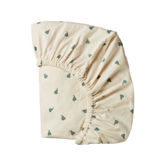 FITTED SHEET JERSEY | Petite Pear Print-Web-front