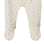 FOOTED ROMPERS POINTELLE | Aster Floral Print-Extra Img - 3