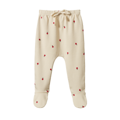 FOOTED ROMPERS | Radish Print-Web-front
