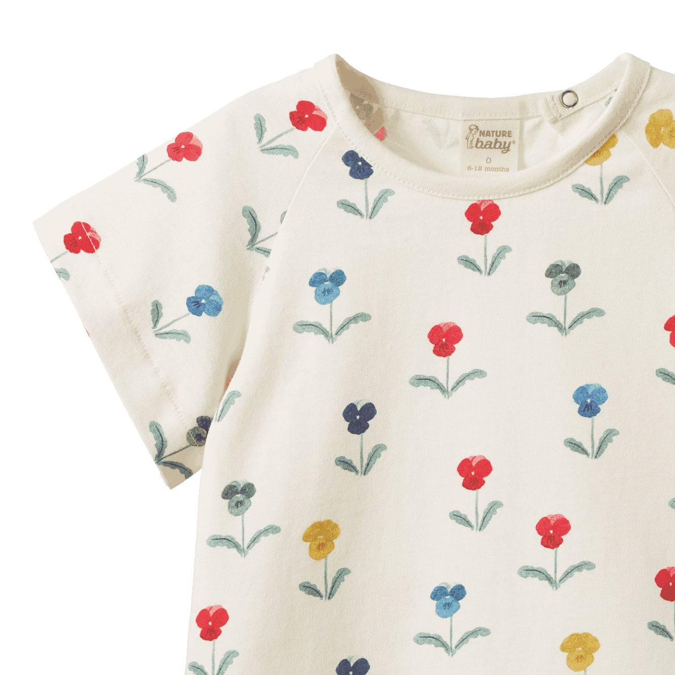 JUNIPER TEE | Delphine Blooms Print-Extra Img - 1