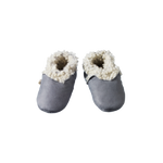 LAMBSKIN BOOTIES NU | Grey-Web-front