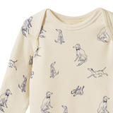 LONG SLEEVE BODYSUIT | Best Friend Print-Extra Img - 3