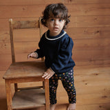 LONG SLEEVE MAEVE TEE | Navy Pointelle-Web-hover