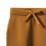 MERINO KNIT FOOTED ROMPERS | Toffee-Web-hover