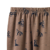 MER ESS 2PC PYJAMAS | Foxy Print Merino-Extra Img - 2