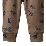 MER ESS 2PC PYJAMAS | Foxy Print Merino-Extra Img - 3