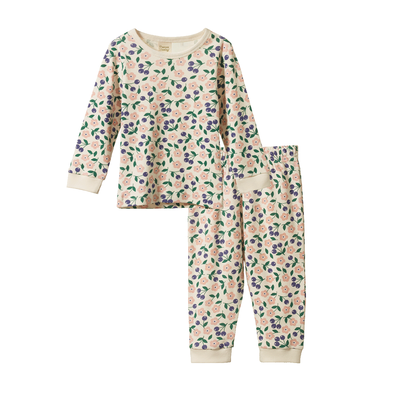 2Pc Long Sleeve Pyjamas - pj sets - Nature Baby
