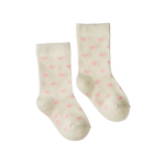ORGANIC COTTON SOCKS | Hearts-Web-front