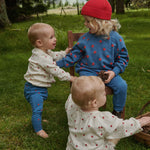 PIPER CARDIGAN | Raspberry Print-Extra Img - 1