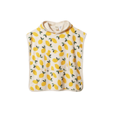 PONCHO TOWEL | Lemon Print Terry-Web-front