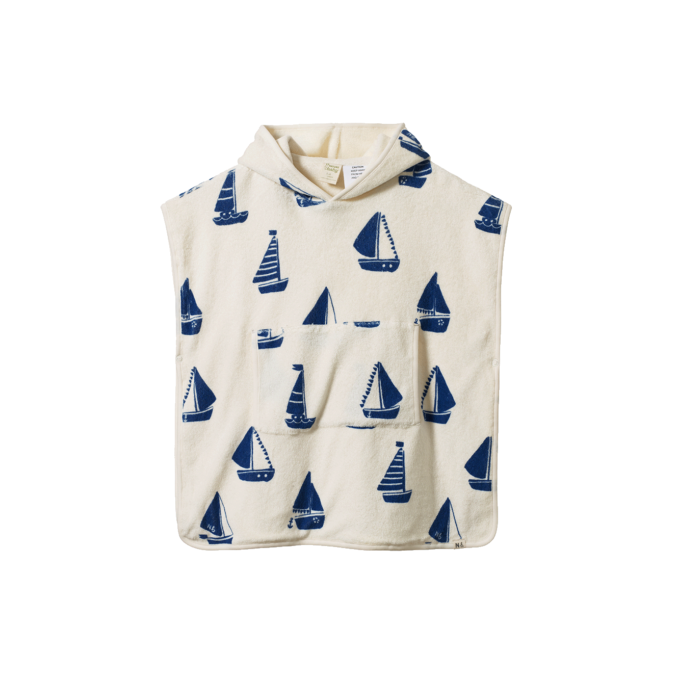 PONCHO TOWEL | Regatta Print Terry-Web-front