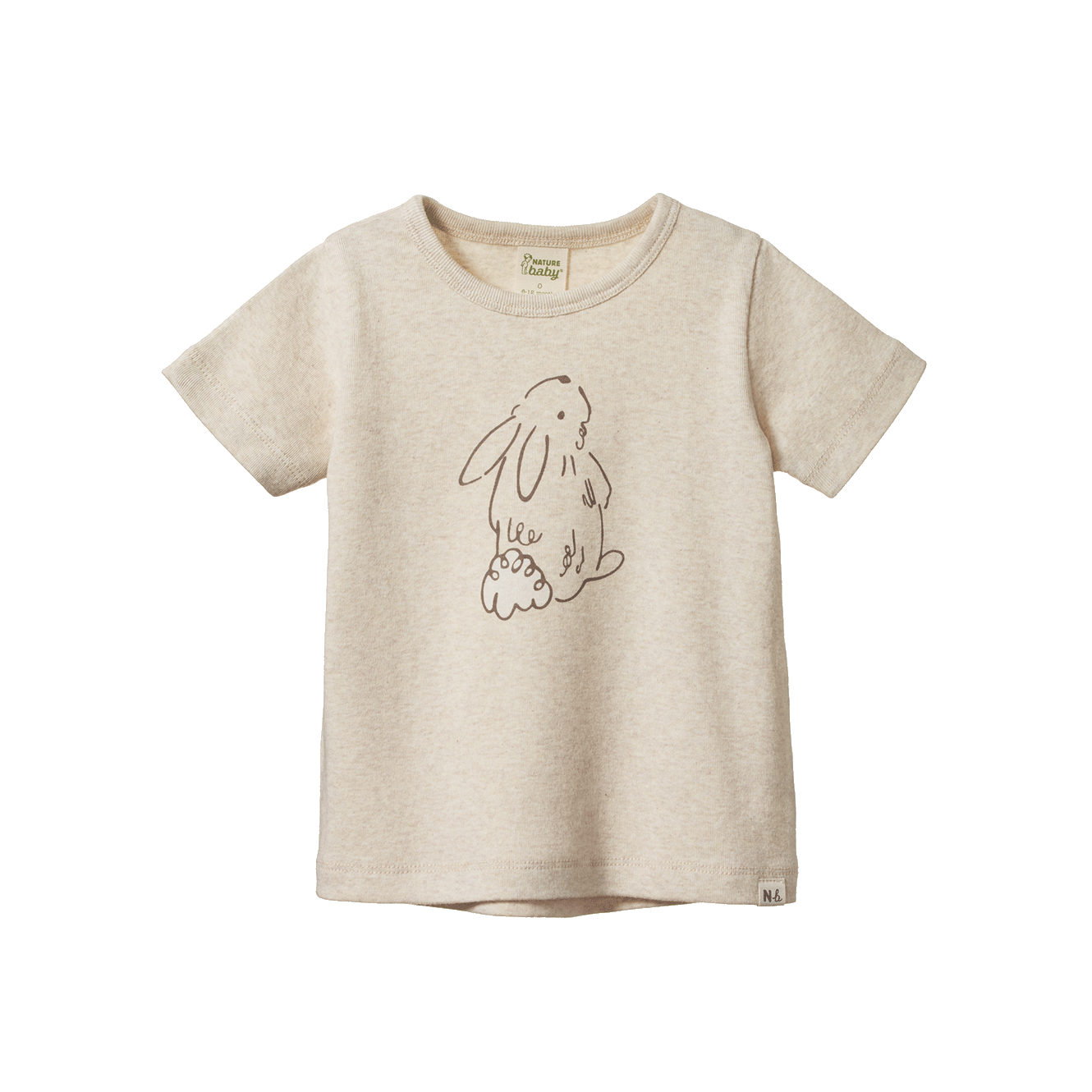RIVER TEE | Bramble Bunny Print-Web-front
