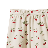 SHORTIE PYJAMA SET | Strawberry Blush Print-Extra Img - 1