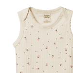 SINGLET POINTELLE | Posey Blossom Print-Web-hover