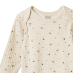 L/S BODYSUIT POINTELLE | Posey Blossom Print-Web-hover