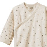 L/S KIMONO BODYSUIT POINTELLE | Posey Blossom Print-Extra Img - 2
