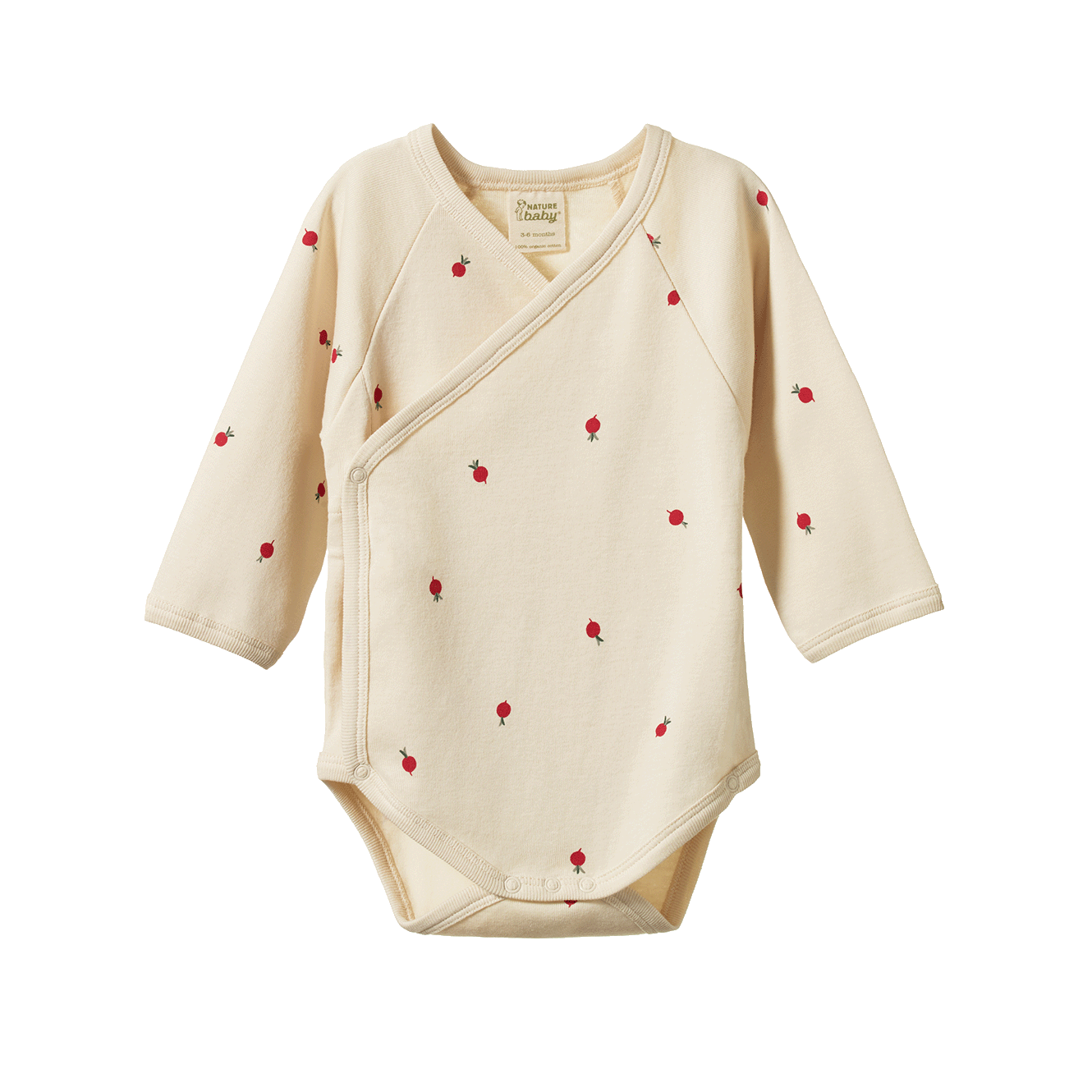 L/S KIMONO BODYSUIT | Radish Print-Web-front